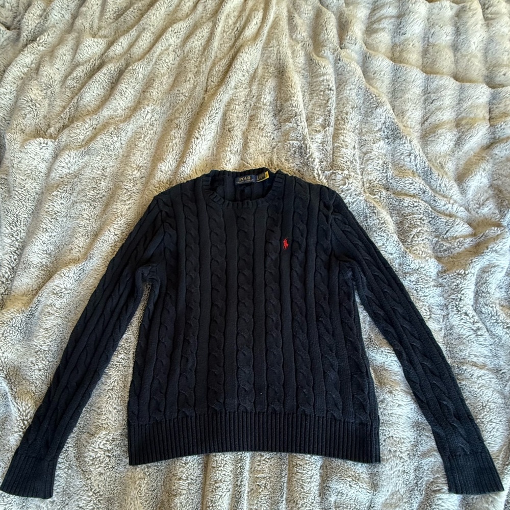 Polo by Ralph Lauren Women's cable knit crew Sweater